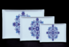 Orchid Mosaic 3 Pcs Tray Set - Image 2