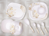 Odeon Blossom 41 Pcs Dinner Set
