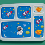 5 Partition Square Plate