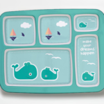 5 Partition Square Plate