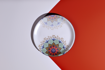 6 Pcs Dinner Plate Glow