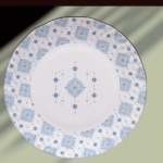 6 Pcs Dinner Plate Bianco