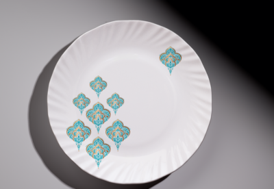 6 Pcs Dinner Plate Dynasty
