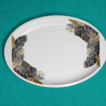 Pearls Rice Plate Iridescence